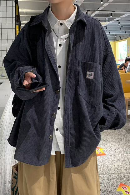 Corduroy Overshirt Jacket