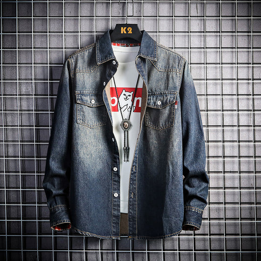 Pocket Denim Shirt Jacket