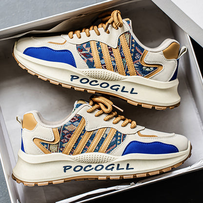Breathable Knit Dad Sneakers