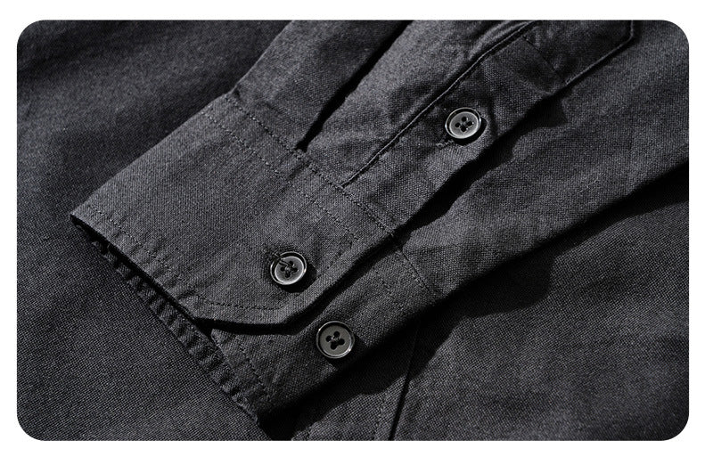 Two-Tone Long-Sleeve Shirt