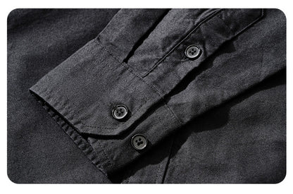 Two-Tone Long-Sleeve Shirt