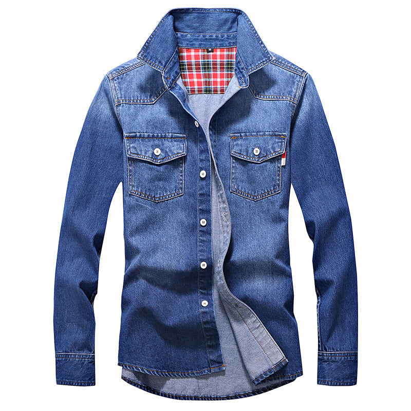 Pocket Denim Shirt Jacket