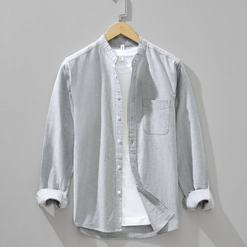 Casual Long-Sleeve Shirt Jacket