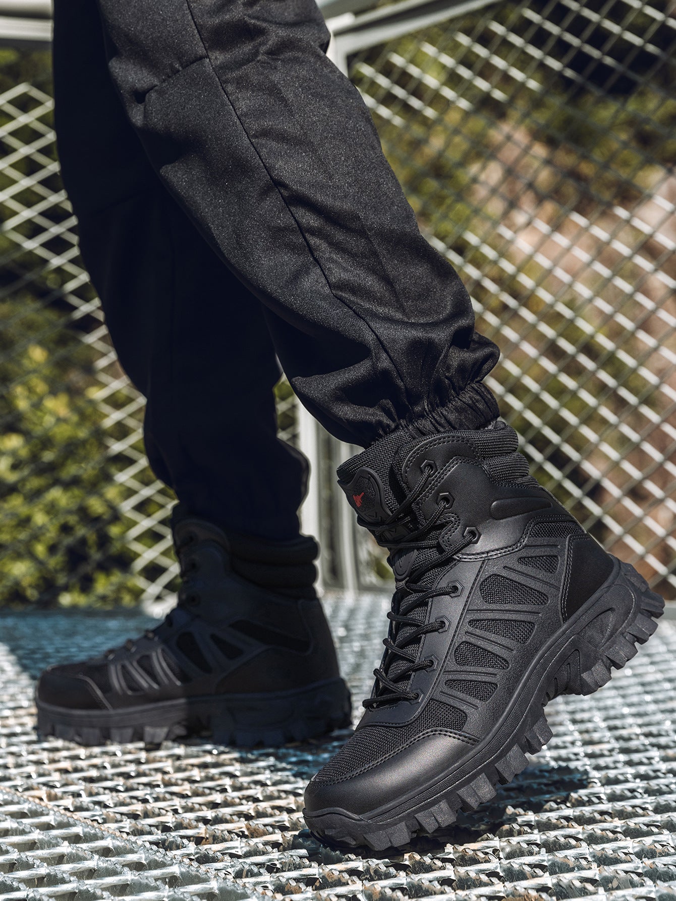 Tactical High-Top Combat Boot