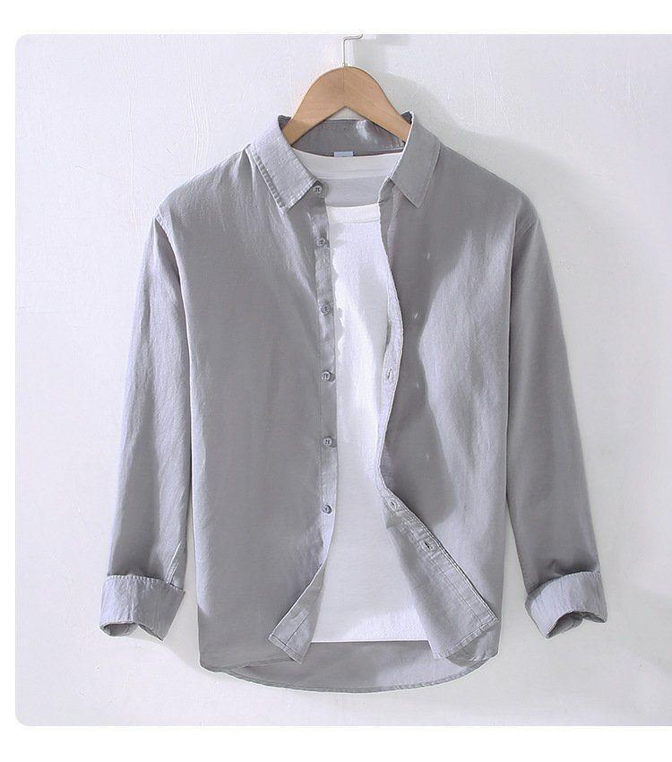 Lightweight Long-Sleeve Overshirt
