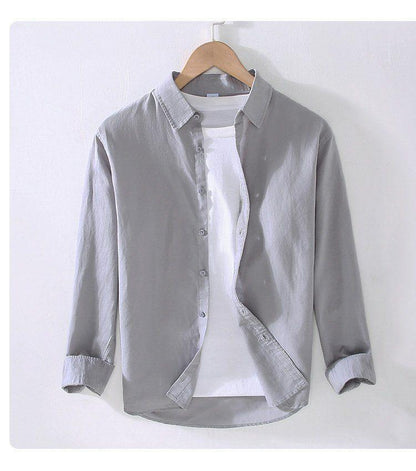 Lightweight Long-Sleeve Overshirt