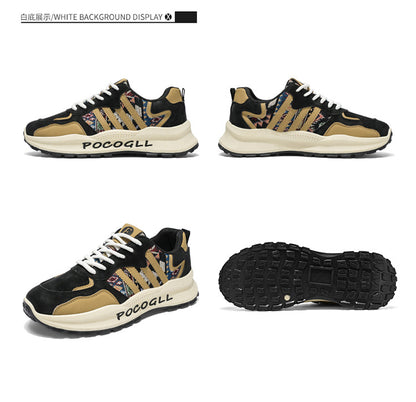 Breathable Knit Dad Sneakers
