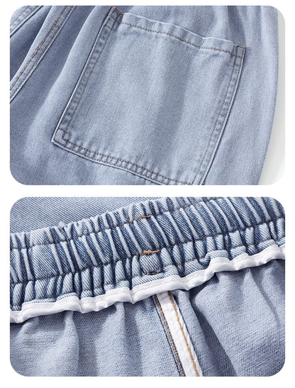 Large-Pocket Cargo Jeans