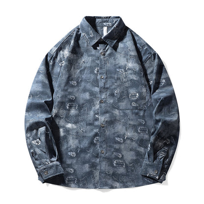 Non-Iron Casual Lapel Shirt