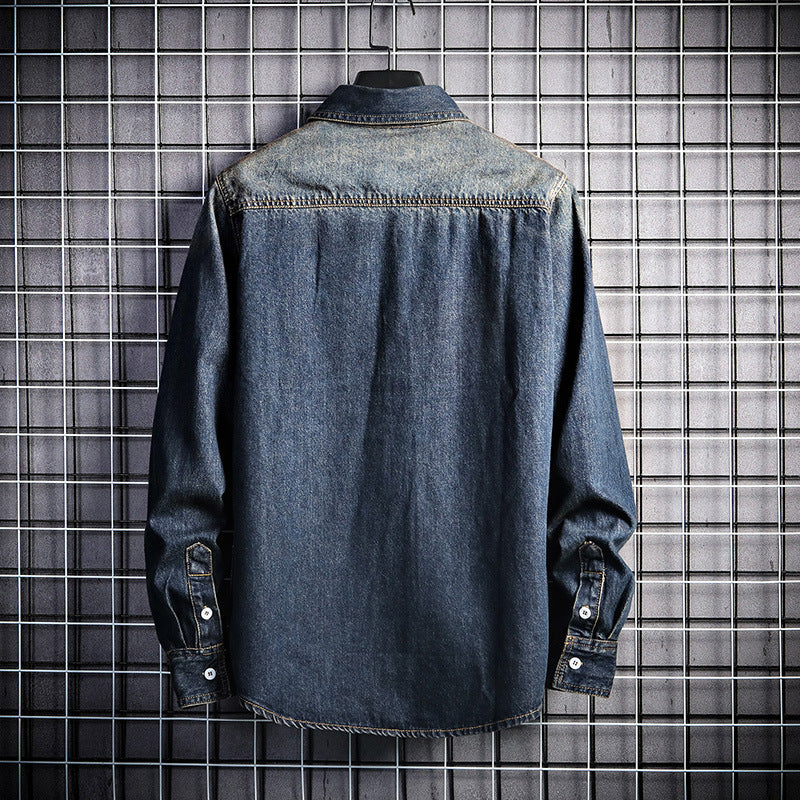 Pocket Denim Shirt Jacket