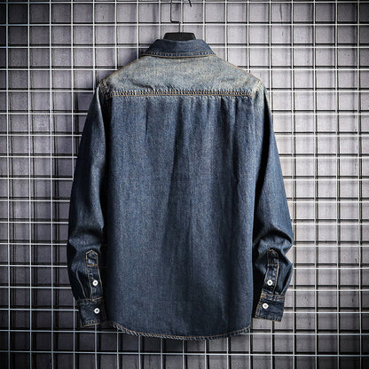 Pocket Denim Shirt Jacket