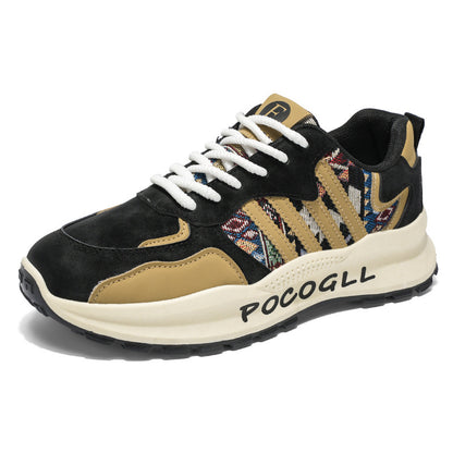 Breathable Knit Dad Sneakers