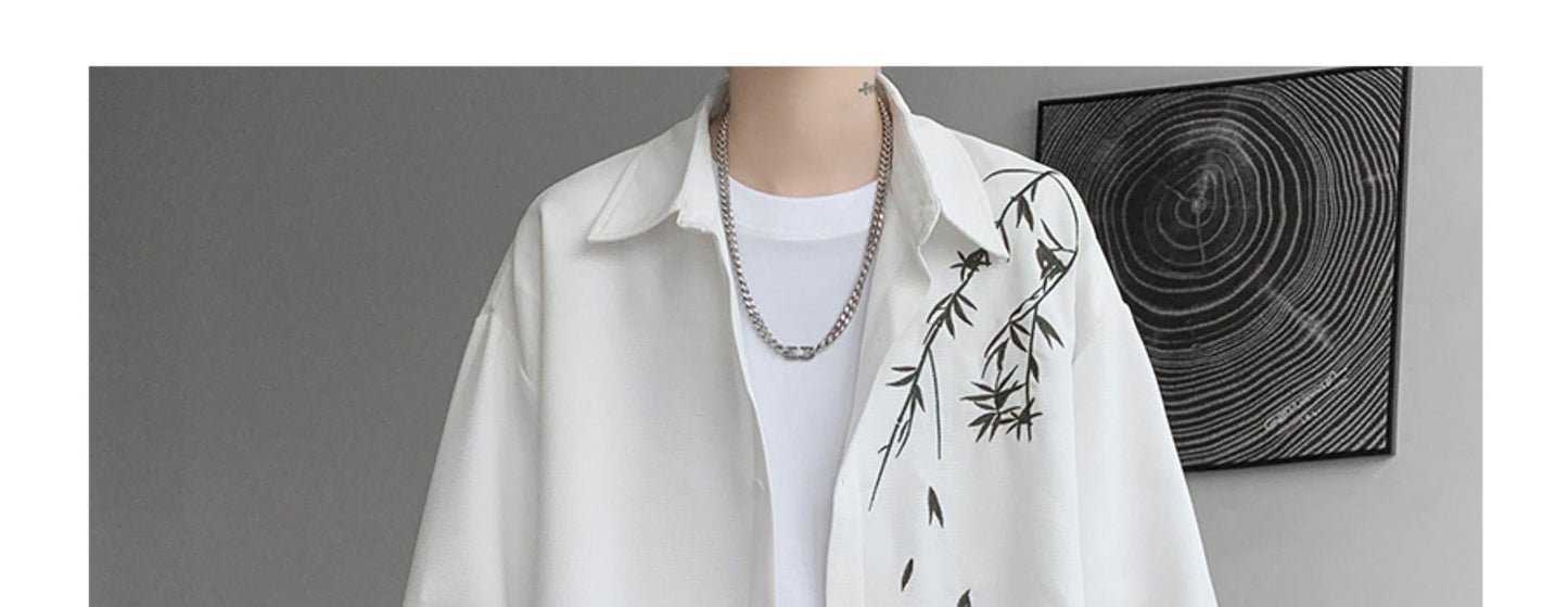 Embroidered Casual Shirt
