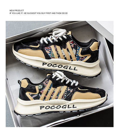 Breathable Knit Dad Sneakers