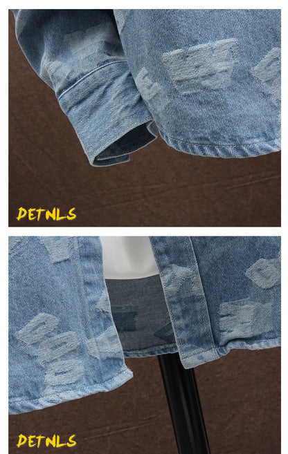 Casual Denim Overshirt Jacket
