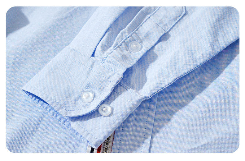 Hooded Long-Sleeve Shirt Coat