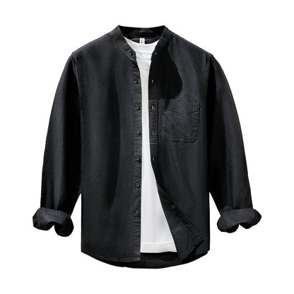 Essential Slim-Fit Long-Sleeve Shirt