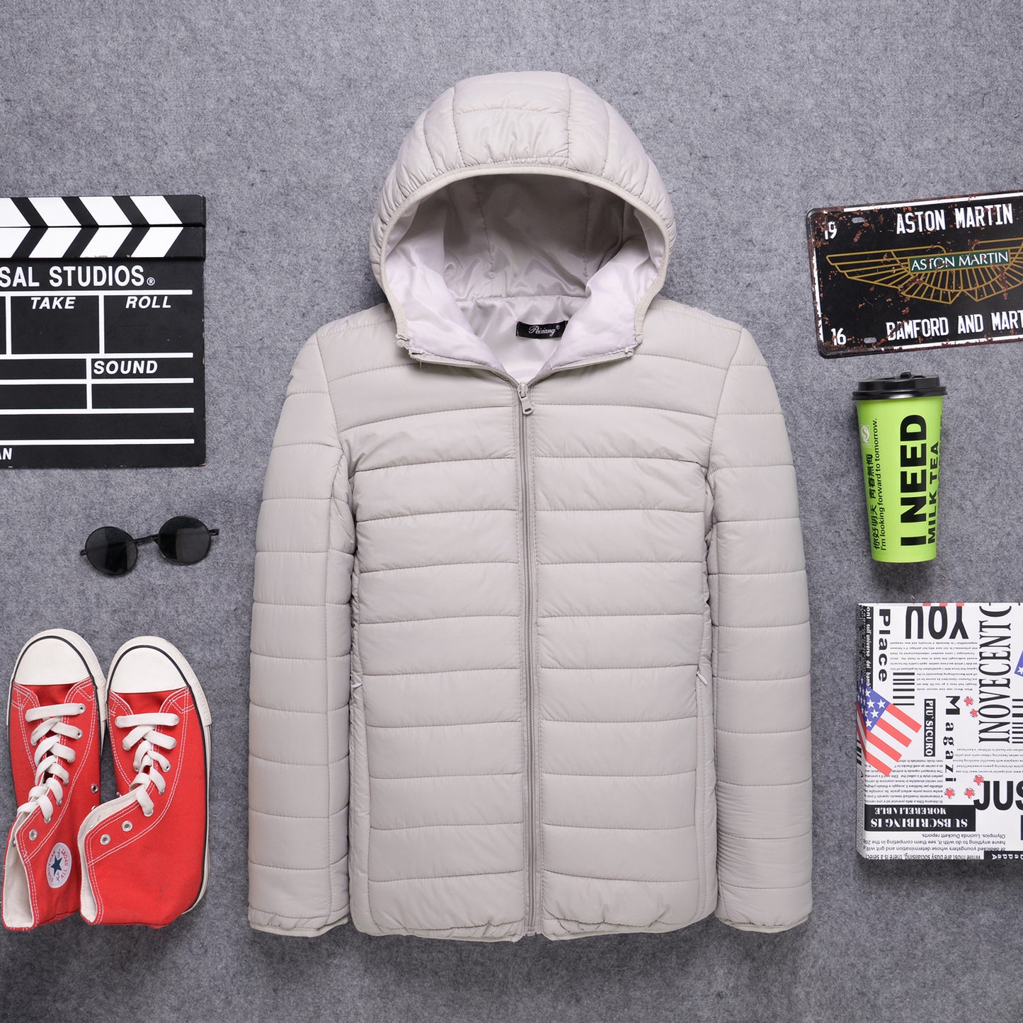 Ultralight Hooded Puffer Jacket