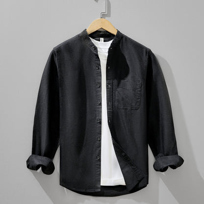 Casual Long-Sleeve Shirt Jacket