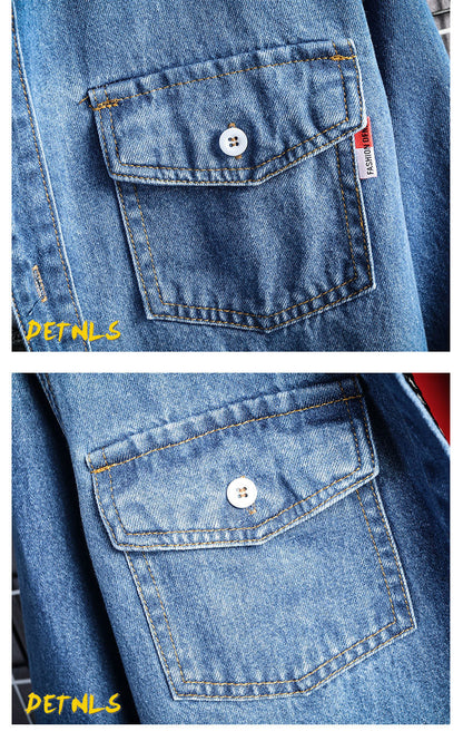 Pocket Denim Shirt Jacket