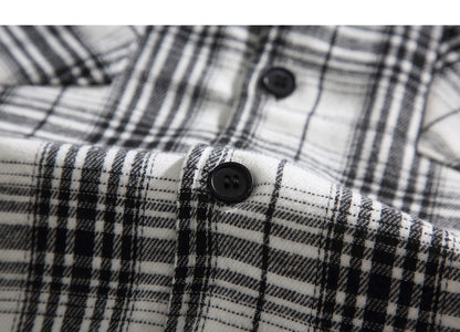 Fleece-Lined Hooded Shirt Jacket
