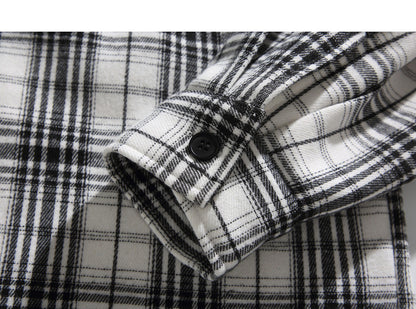 Fleece-Lined Hooded Shirt Jacket