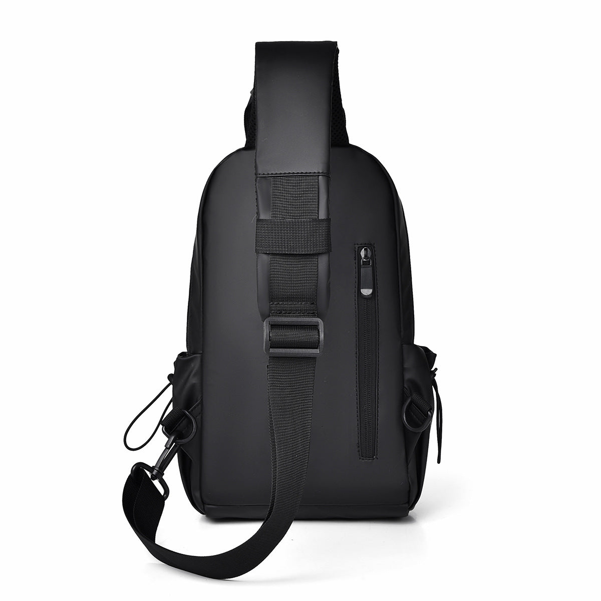 Leather Messenger Chest Bag