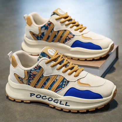 Breathable Knit Dad Sneakers
