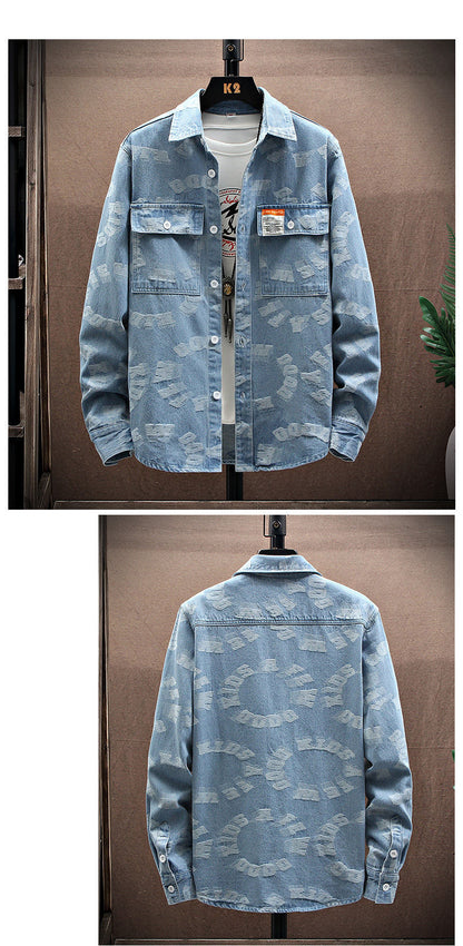 Casual Denim Overshirt Jacket