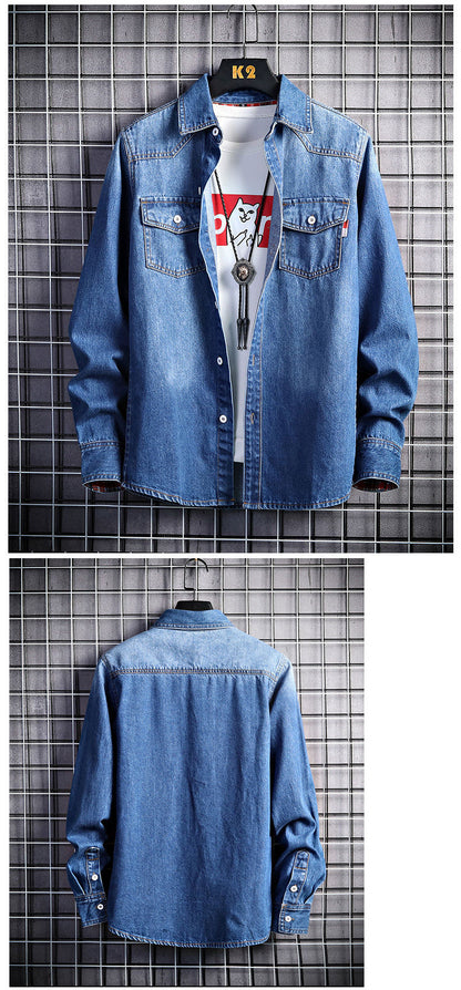 Pocket Denim Shirt Jacket
