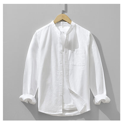 Essential Slim-Fit Long-Sleeve Shirt