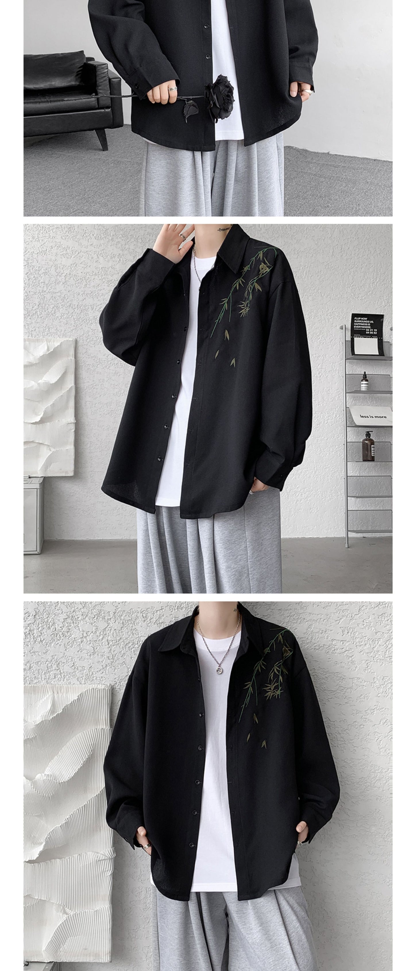 Embroidered Casual Shirt