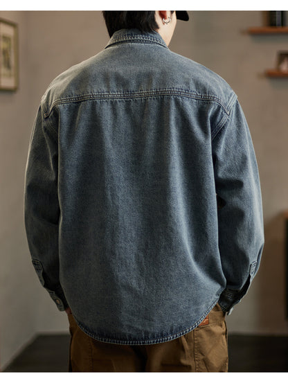 Classic Denim Shirt Jacket