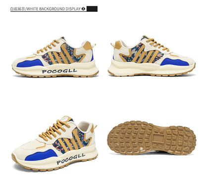 Breathable Knit Dad Sneakers