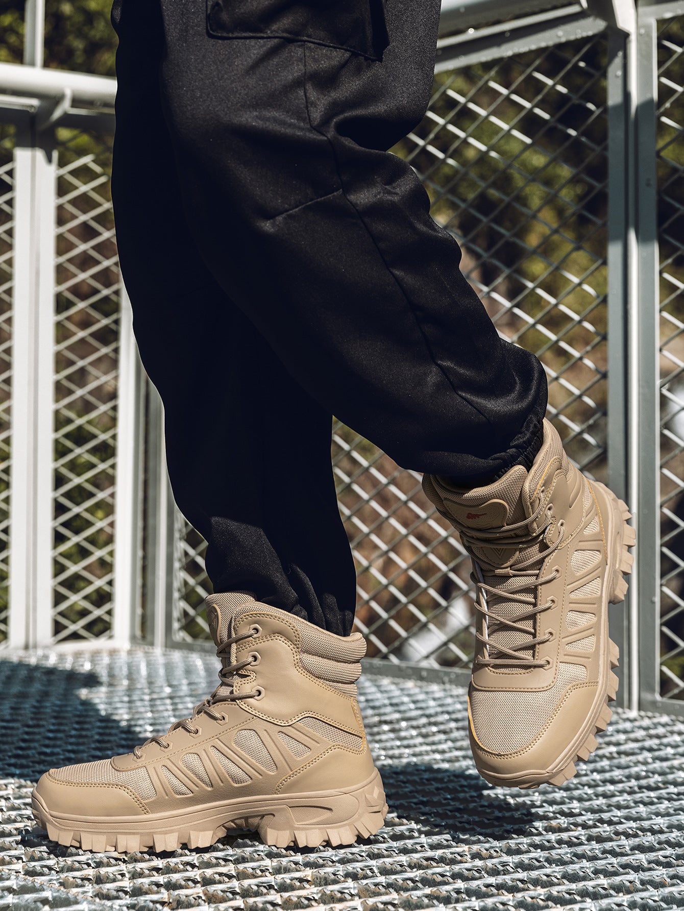 Tactical High-Top Combat Boot