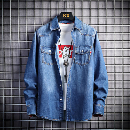 Pocket Denim Shirt Jacket