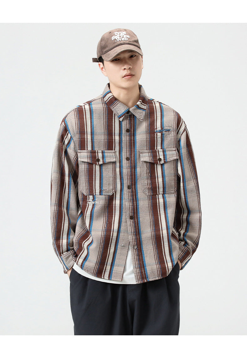 Japanese Casual Shirt Jacket