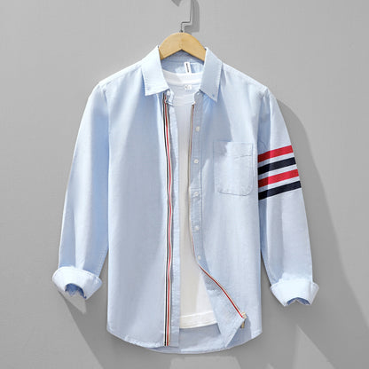 Retro Stripe Long-Sleeve Shirt