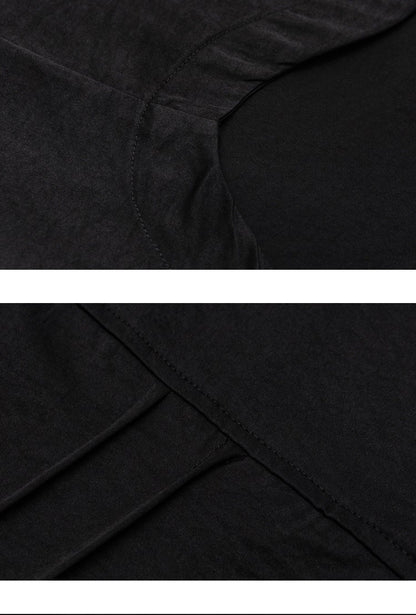 Pleated-Placket Fashion Shirt