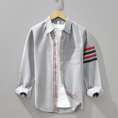 Retro Stripe Long-Sleeve Shirt
