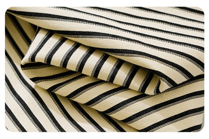 Striped Long-Sleeve Overshirt