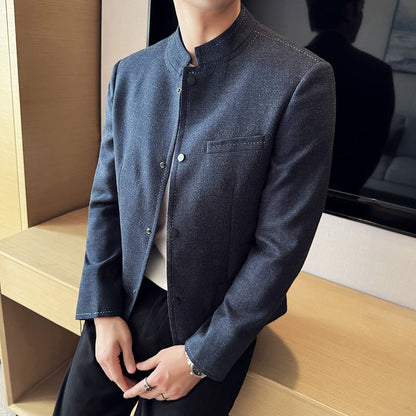 Stand-Collar Jacket