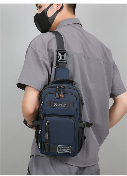 Outdoor Multi-Pocket Chest Bag