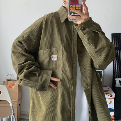 Corduroy Overshirt Jacket