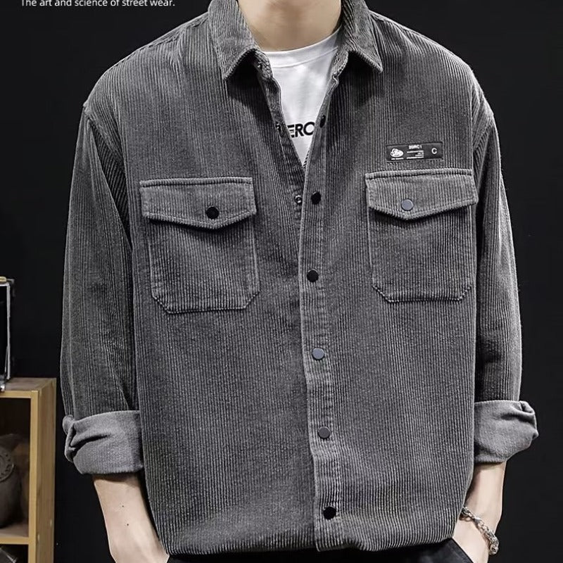 Corduroy Workwear Shirt Coat
