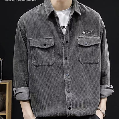 Corduroy Workwear Shirt Coat