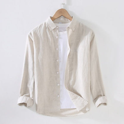 Lightweight Long-Sleeve Overshirt