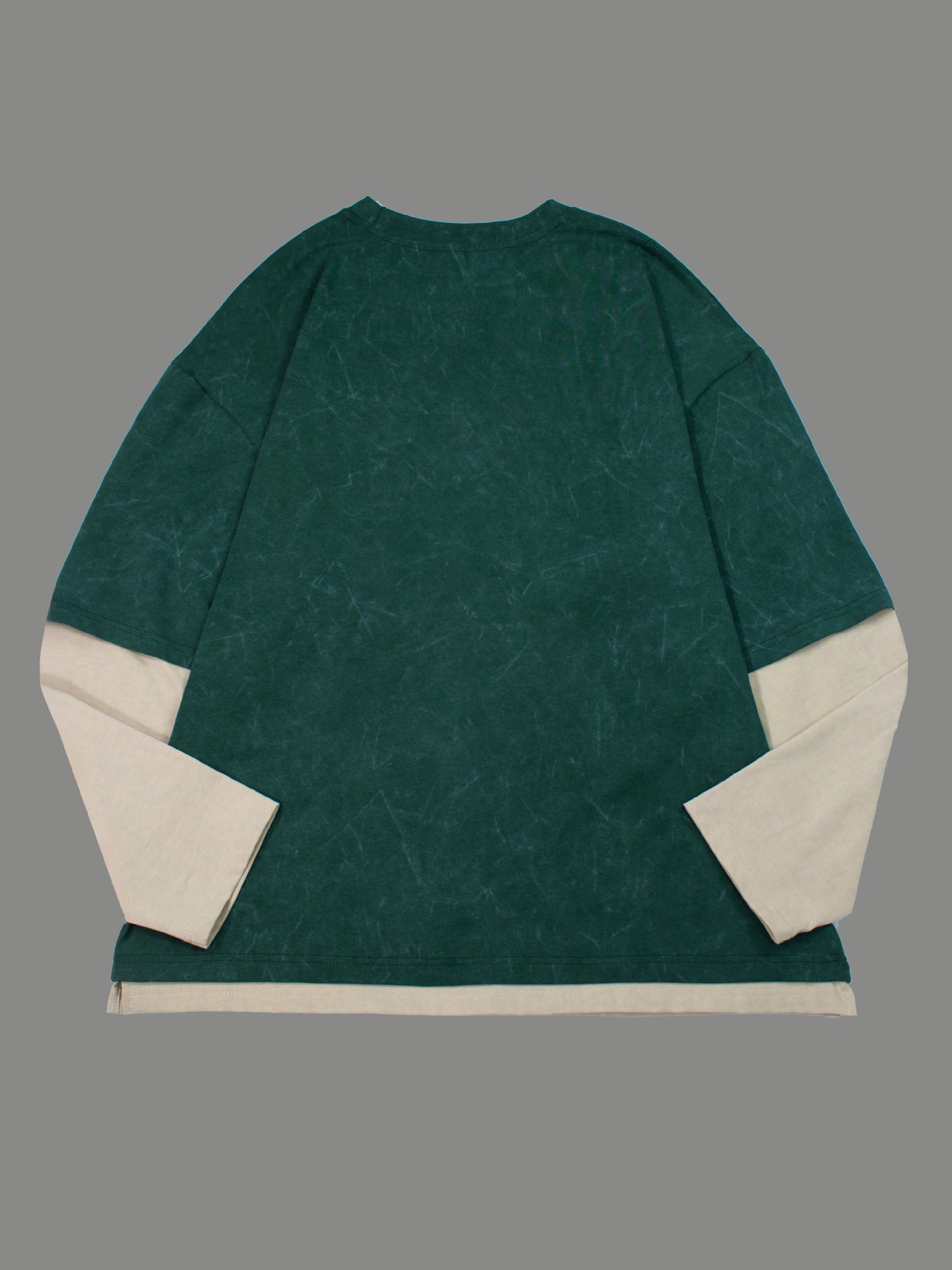Panelled Knit Sweater
