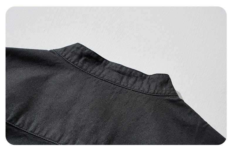 Casual Long-Sleeve Shirt Jacket