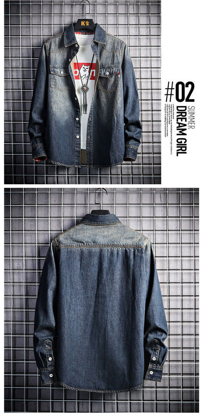 Pocket Denim Shirt Jacket